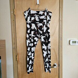 Lularoe TC2  Halloween Ghost Spider Leggings